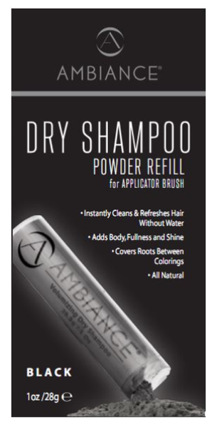 Ambiance Dry Shampoo- Black Refill