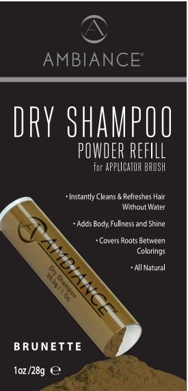 Ambiance Dry Shampoo- Brunette Refill